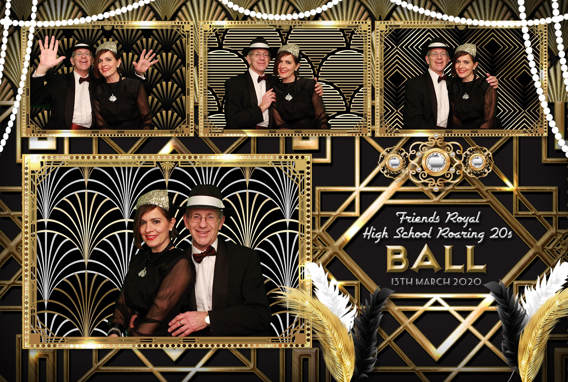 Friends Royal High School Roaring 20s Ball | View more photos from the event at gallery.myphotoboothexperience.co.uk/u/MyPhotoBoothExperienceLtd/Friends-Royal-High-School-Roaring-20s-Ball